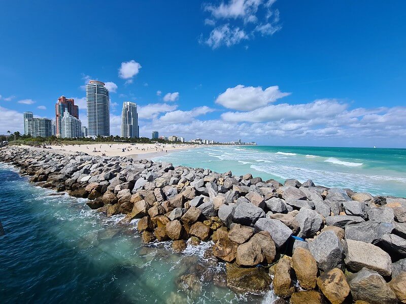 South Pointe Park overlooking the ocean- Things to do in south beach