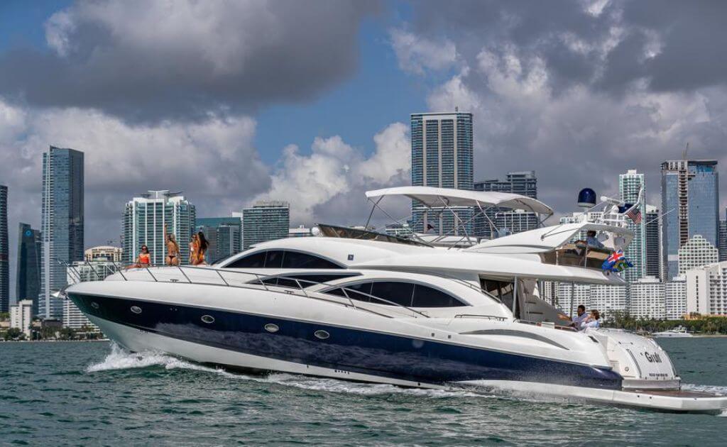 74 Ft Sunseeker Manhattan rental in miami